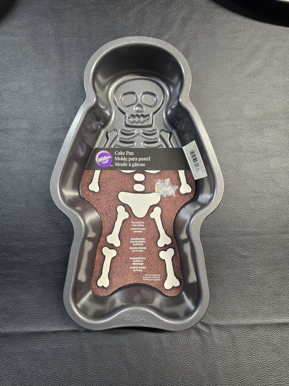 Wilton Halloween Baking Pan Set - Black with Orange Accent